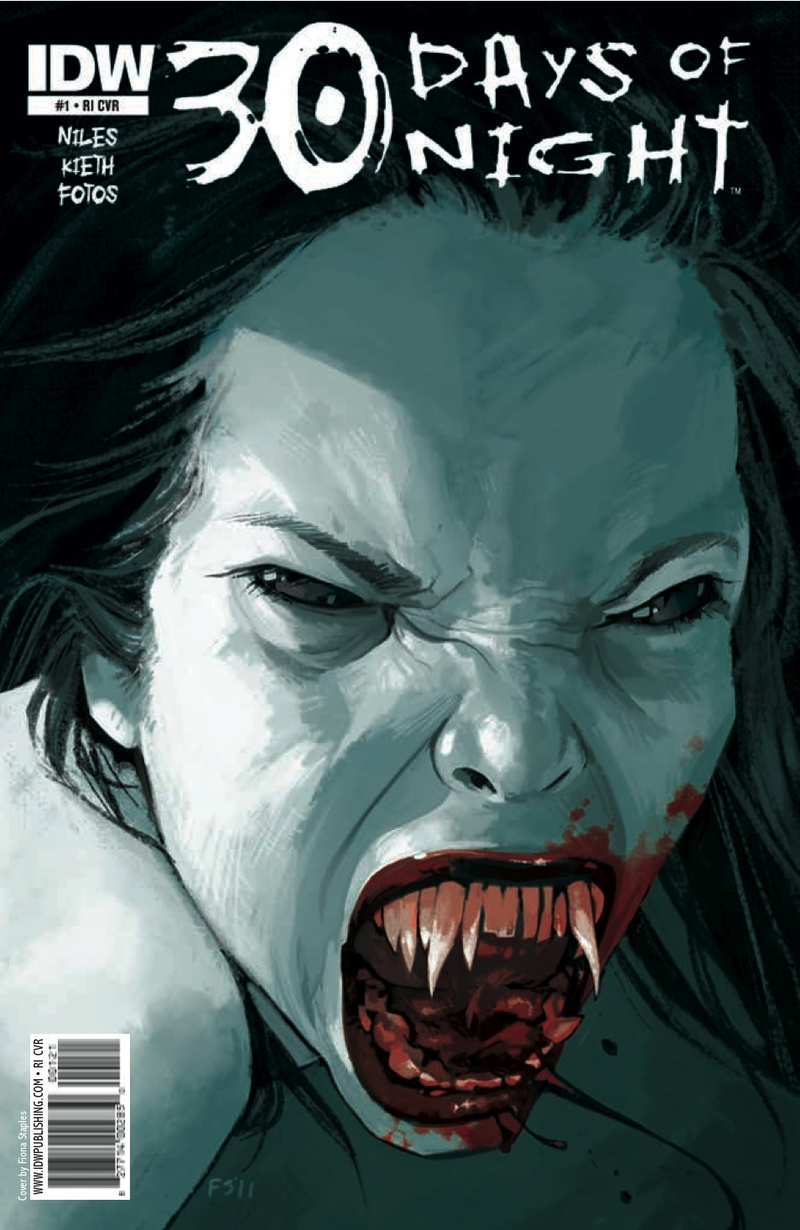Illustration for article titled An exclusive sneak peek of the new 30 Days of Night comic, featuring art by Sam Kieth!
